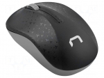 Mouse | TOUCAN | black,grey | USB A | wireless,optical | No.of butt: 3