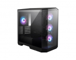 Computer case MSI Case||MidiTower|Case product features Transparent panel|Not included|MicroATX|Colour Black|MAGPANOM100RPZ