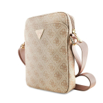 Guess PU 4G Triangle Logo Bag 8"