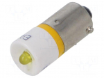 LED lamp | yellow | BA9S | 24VDC | 24VAC | No.of diodes: 1 | 04