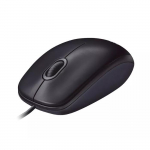 Logitech M90 wired optical office mouse &mdash; 1000 DPI, ambidextrous, USB Type-A, black