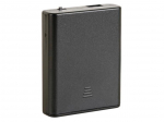 BATTERY HOLDER FOR 4 x AA-CELL (WITH USB CONNECTOR) + SWITCH