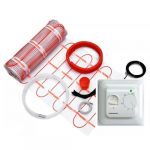Complete set of TVM 05 electric underfloor heating in 4m&sup2; size