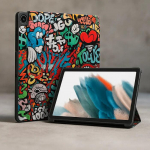 Tablet case Riff for Samsung Galaxy Tab A9 Plus 11.0 (models X210, X215, X216) &mdash; Graffiti design