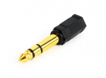 Cablexpert | 6.35 mm to 3.5 mm stereo audio adapter plug | A-6.35M-3.5F | 6.35 mm (M) | 3.5 mm (F)