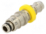 Splice terminal: plug | angular | 8mm