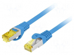 Patch cord | S/FTP | Cat: 6a | RJ45 plug,both sides | stranded | Cu | 10m