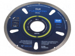 Cutting diamond wheel | &Oslash;: 100mm | Disc thick: 0.8mm | grout remover