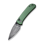 Knife CIVIVI Qubit Damascus Aluminum Green
