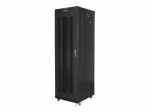 Servers Lanberg  Rack cabinet 19" free-standing 42U/600x800 (flat pack) with mesh door lCD V2, black |