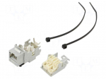 Connector: RJ45 | socket | PIN: 8 | Cat: 6a | 8p8c | IDC | IDC