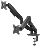 Savio UM-04 17"-32" Dual Monitor Spring Desk Mount