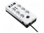 Plug socket strip: protective | Sockets: 6 | 250VAC | 10A | IP20