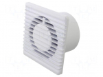 Fan: AC | axial | 230VAC | 93m3/h | 26dBA | slide | 2400rpm | 135x135x79mm