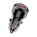 iKaku KSC-1175 HUJU Dual port (1C1A) 60W Fast charging car charger