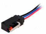 Microswitch SNAP ACTION | with lever | SPDT | 5A/250VAC | 5A/30VDC
