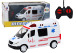 M&auml;nguala | PC | Konsoolid | Tarvikud // Raadio teel juhitavad m&auml;nguasjad ja tarvikud // Zdalnie Sterowana Karetka Ambulans RC Światła Dźwięki Biała