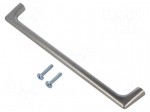 Holder | ZnAL | steel | H: 30mm | L: 203mm | W: 11mm | Holes pitch: 192mm