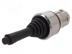 Switch: joystick | Stabl.pos: 4 | 22mm | black | Illumin: none | IP67