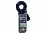 Meter: grounding resistance | &Oslash;cable: 32mm | LCD | Sampling: 1x/s
