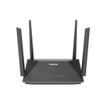 Asus RT-AX52 Pro AX3000 AiMesh wireless router | 802.11ax | 574/2402 Mbit/s | Ethernet LAN (RJ-45) ports 3 | Mesh Support Yes | MU-MiMO No | No mobile broadband | Antenna type External