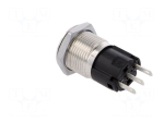 Switch: vandal resistant | Pos: 2 | SPDT | 3A/240VAC | 3A/240VDC | ON-ON