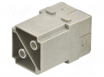 Connector: HDC | module | male | 100A | 1000V | Han-Modular&reg; | PIN: 2