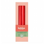 Bolsius Table candles 245/24mm Red 4pcs