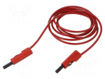 Test lead | 60VDC | 30VAC | 16A | insulated,with 4mm axial socket