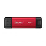 Hard drive SSD Kingston  Dual Portable Solid-State Drive, USB Type-A and Type-C | 512 GB | Solid-state drive interface USB 3.2 Gen 2 | Read speed 1050 MB/s | Write speed 950 MB/s