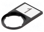 Bezel with description label | RMQ-Titan | 30x50mm