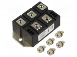 Bridge rectifier: three-phase | Urmax: 1.6kV | If: 250A | Ifsm: 2.5kA