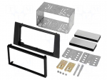 Radio mounting frame | Ford | 2 DIN | anthracite