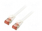 Patch cord | U/FTP | Cat: 6 | RJ45 plug,both sides | stranded | Cu | 7.5m