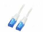 Patch cord | U/UTP | Cat 6a | RJ45 plug,both sides | stranded | Cu | 30m