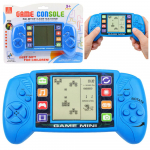 Elektroniczna Gra Konsola Do Gry Tetris Przenośna LCD Niebieska