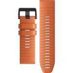 Garmin QuickFit 26mm Silicone Watch Strap for Garmin smartwatches / ember orange
