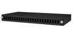 19" Fixed optical patch panel with out splice trays, 24 port SC duplex / LC quad