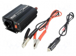 Converter: automotive dc/ac | 350W | Uout: 230VAC | Out: mains 230V