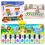 M&auml;nguala | PC | Konsoolid | Tarvikud // M&auml;nguasjad ja m&auml;ngud lastele // Mata Taneczna Interaktywna Pianinko Zwierzęta ZOO 10 Melodii 126 cm
