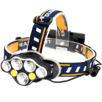LED valgustus // Valgustid uutest tarnetest // Latarka czołowa 8 led cree cob czoł&oacute;wka mocna wodoodporna akumulatorowa usb