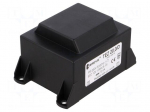 Transformer: encapsulated | 20VA | 230VAC | 12V | 1666.6mA | IP00 | 600g