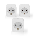 Nedis WIFIP121FWT3 smart plug 3680 W Home White