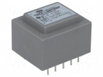 Transformer: encapsulated | 1.2VA | 230VAC | 24V | 0.05A | Mounting: PCB
