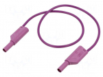 Test lead | 32A | banana plug with axial socket 4mm,both sides