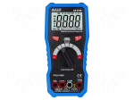 Digital multimeter | LCD | (6000) | VDC: 600mV,6V,60V,600V,1kV