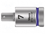 Socket: hex key-bit | Hex Plus | HEX 7mm | 3/8" | Zyklop