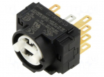 Contact block | 61 | connectors | Contacts: NC + NO x2 | 250VAC | 5A