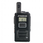 Statie radio portabila PMR Dynascan 3A 446MHz, 0.5W, 16CH, VOX, negru