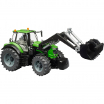bruder Deutz 8280 TTV with front loader, model vehicle